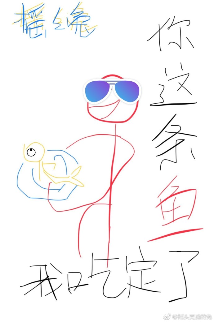 你这条鱼我吃定了